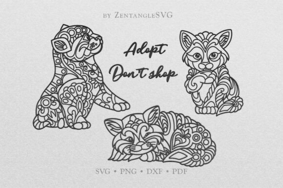 Adopt a Cat SVG Design Review for Embroidery Projects