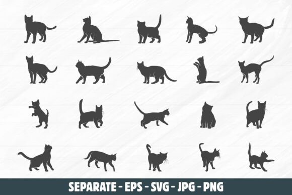 Cat Svg, Cat Silhouette, Cat Walking Svg Review