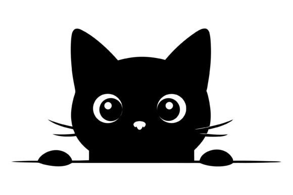 Cute Peeking Cat SVG Review for Real Embroidery