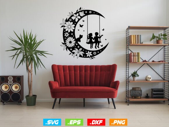 Moon Kitten SVG File, Moon Cat Shirt Svg Review