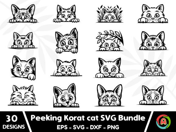 Peeking Korat Cat SVG Bundle Review