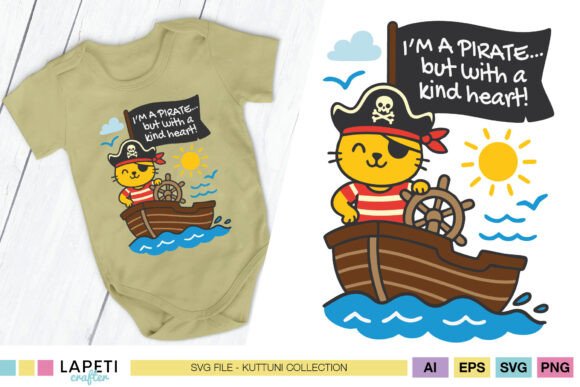 Pirate Cat SVG – Cute Baby Pirate Review