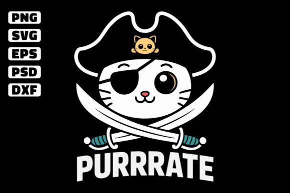 Pirate Cat SVG Eye Patch SVG, Animal Review